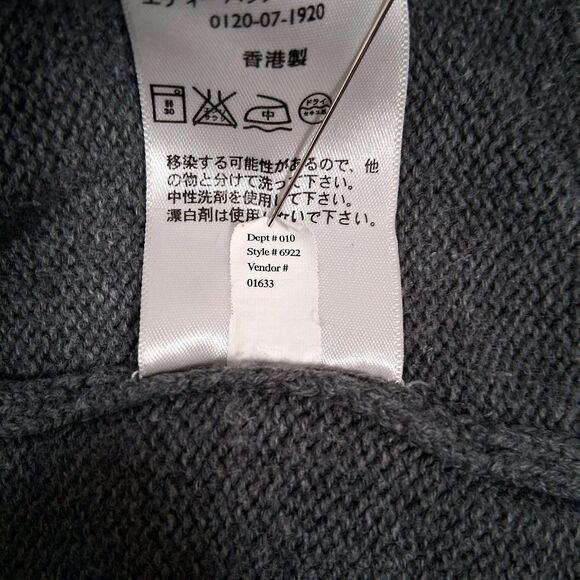 Vintage Eddie Bauer Women's Sz PXS Fair Isle Nordic Sweater Cottagecore Cotton - Picture 7 of 8